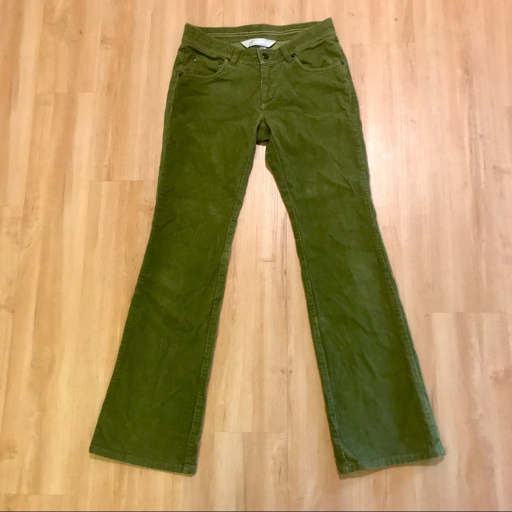 Cloudveil Olive Green Bootcut Pants